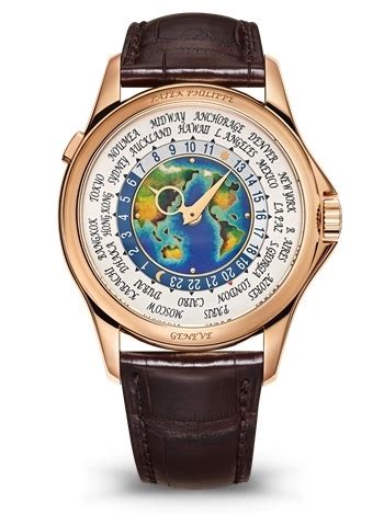 patek philippe world time rose gold 5131r-011|Patek Philippe World Time Reference 5131R, A Rose Gold .